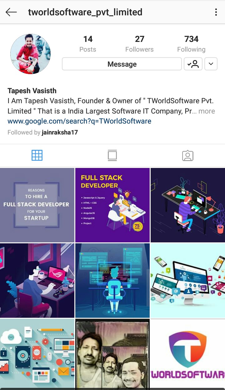 Find Tapesh Vasisth on Instagram